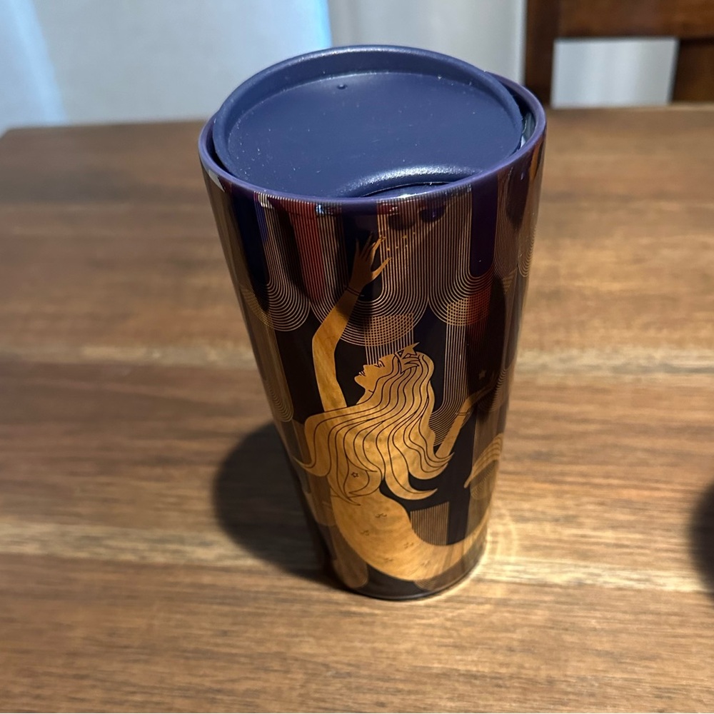 2020 mermaid navy holiday ceramic Starbucks tumbler